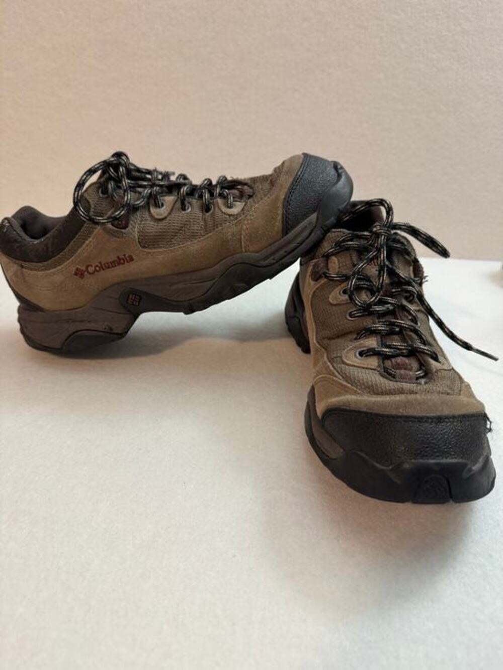Columbia Men's Traverse YM3124-251 Leather Suede Hiking Shoes Brown 9 EU42